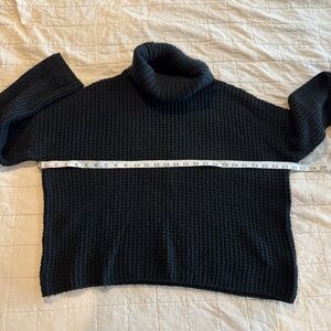 Universal Thread Black Cowl Neck Sweater